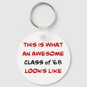 Chaveiro classe de 1968, incrível