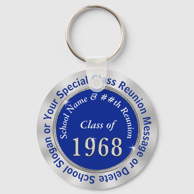 Chaveiro Classe de 1968 Presentes Personalizados 2 Caixas d (Frente)