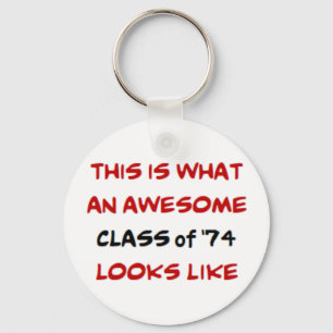 Chaveiro classe de 1974, incrível