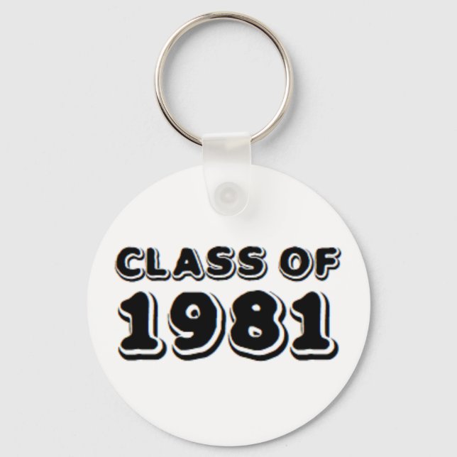 Chaveiro classe de 1981 (Frente)