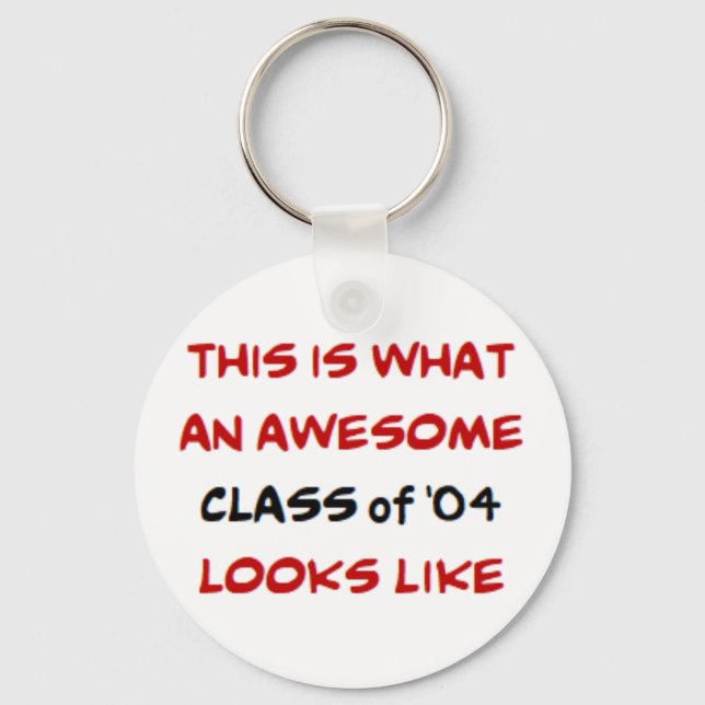 Chaveiro classe de 2004, incrível (Frente)