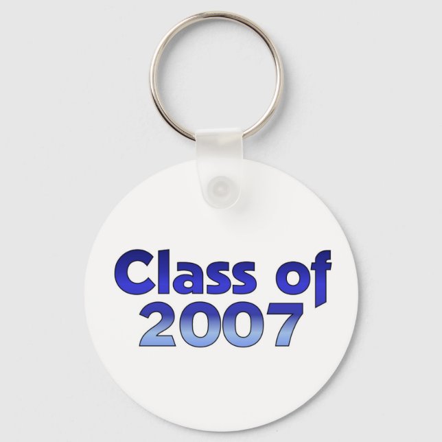 Chaveiro Classe de Azul e Branco 2007 (Frente)