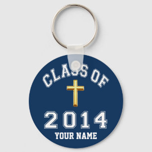 Chaveiro Classe de cruz de 2014 cristãos