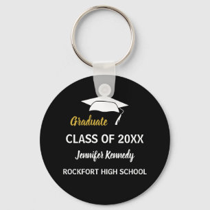 Chaveiro Classe de formando da escola de nome personalizado