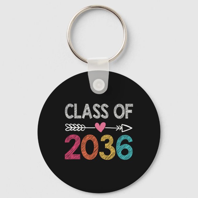 Chaveiro Classe De Graduação Pré-Escolar Do Formando 2036 (Frente)
