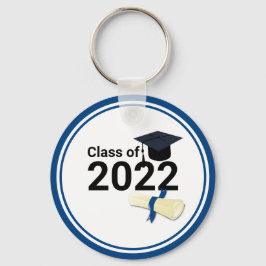 Chaveiro Classe elegante do ano de graduação de 2022