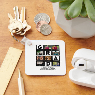 Chaveiro Classe Personalizada De Graduação Da Colagem De Fo