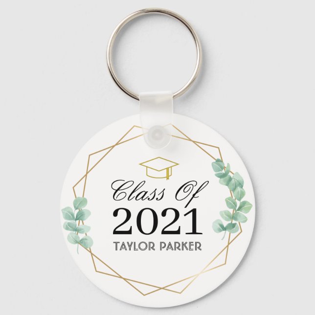 Chaveiro Classe personalizada de graduação de 2023 (Frente)