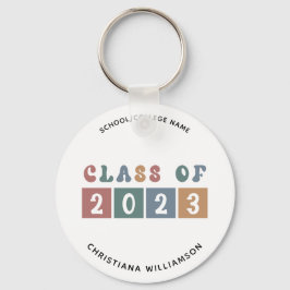 Chaveiro Classe Retroativa Personalizada de Graduação 2023