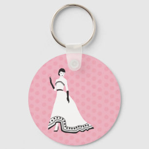 Chaveiro Classic Elegant Girl