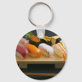 Chaveiro "Classic Nigiri Sushi Keychain – Japanese Minimali