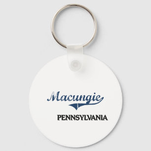 Chaveiro Clássico da cidade de Macungie Pensilvânia