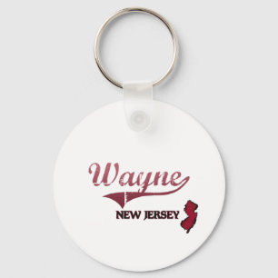 Chaveiro Clássico da cidade de Wayne New-jersey