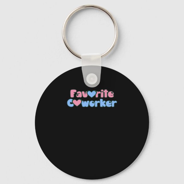 Chaveiro Clássico de Colaborador Favorito (Frente)