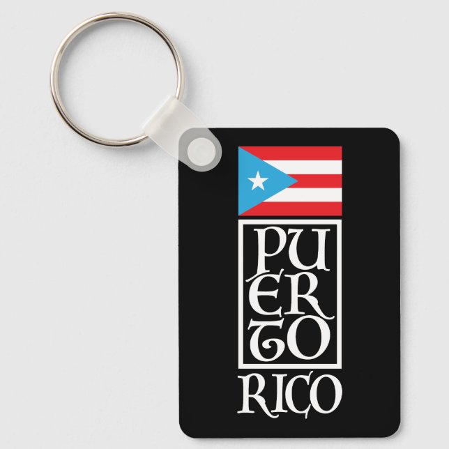 Chaveiro Clássico de Porto Rico (Frente)