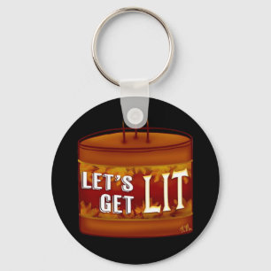 Chaveiro Clássico de queda do vamos Get Lit Call