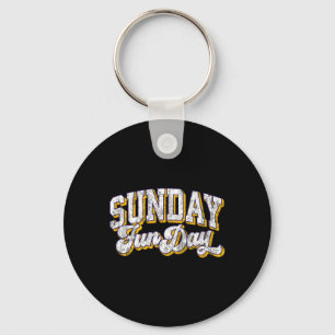 Chaveiro Clássico Domingo Divertido Futebol Minnesota Retro
