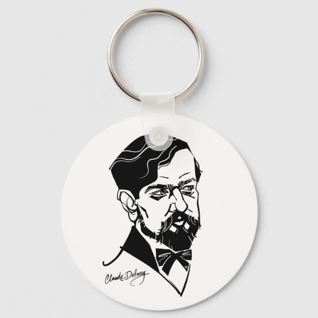 Chaveiro Claude Debussy (Frente)
