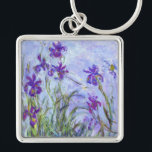 Chaveiro Claude Monet - Lilac Irises / Iris Mauves<br><div class="desc">Lilac Irises / Iris Mauves - Claude Monet,  1914-1917</div>