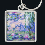 Chaveiro Claude Monet - Lírios/Ninfas 1919<br><div class="desc">Lírios/Ninfas (W.1852) - Claude Monet,  Petróleo na Canvas,  1916-1919</div>