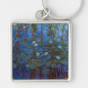 Chaveiro Claude Monet - Nenúfares Azuis