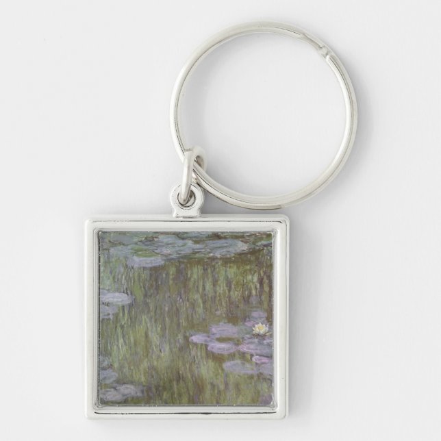 Chaveiro Claude Monet | Nympheas em Giverny, 1918 (Frente)