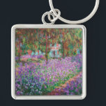 Chaveiro Claude Monet - O Jardim do Artista em Giverny<br><div class="desc">Jardim do Artista em Giverny / Le Jardin de l'artiste a Giverny - Claude Monet,  1900</div>