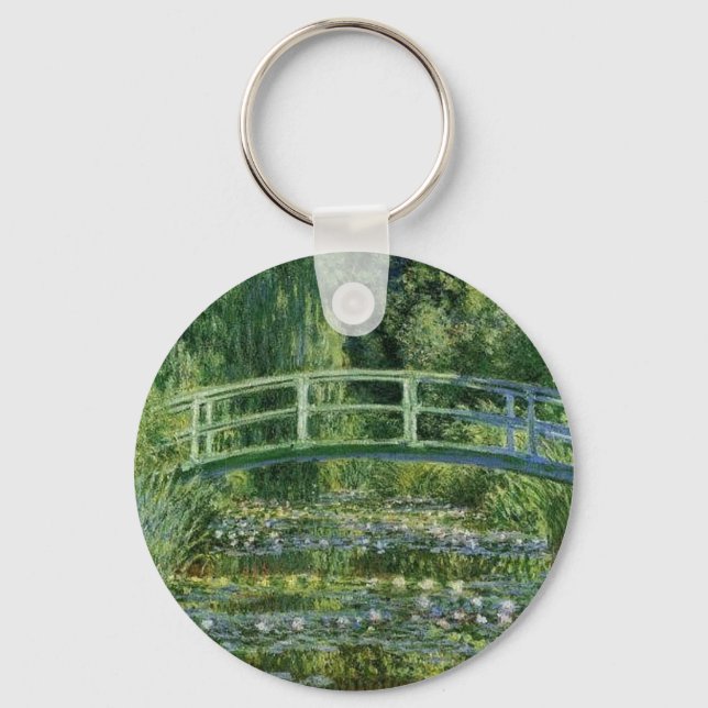 Chaveiro Claude Monet - Ponte Japonesa (Frente)