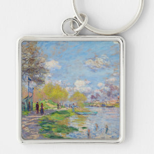 Chaveiro Claude Monet - Primavera à Beira do Sena