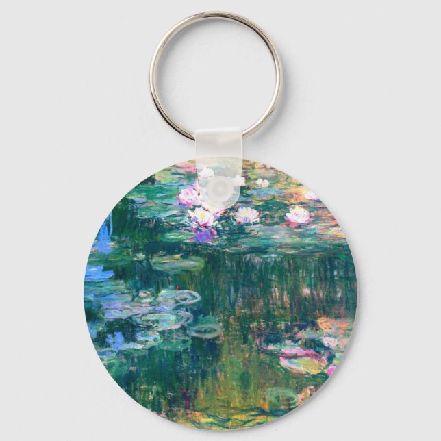 Chaveiro Claude Monet Water Lily 1917 (Frente)