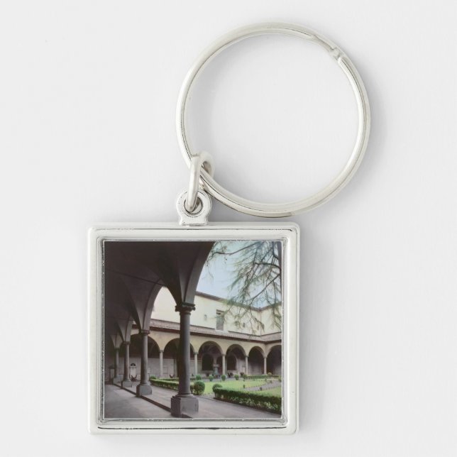 Chaveiro Claustro do convento, reconstruído em 1442 (foto) (Frente)