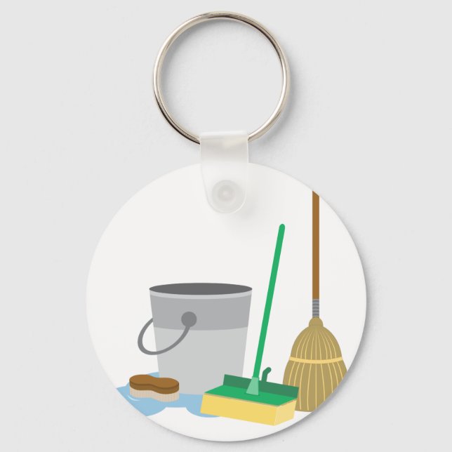 Chaveiro Cleaning Supplies (Frente)