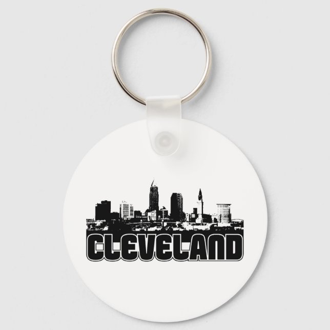 Chaveiro Cleveland Skyline (Frente)