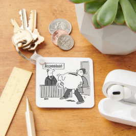 Chaveiro Cliente Contabilista com o Huge Piggy Bank