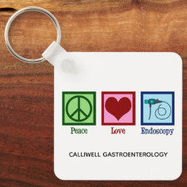 Chaveiro Clínica Personalizada de Endoscopia de Paz e Amor