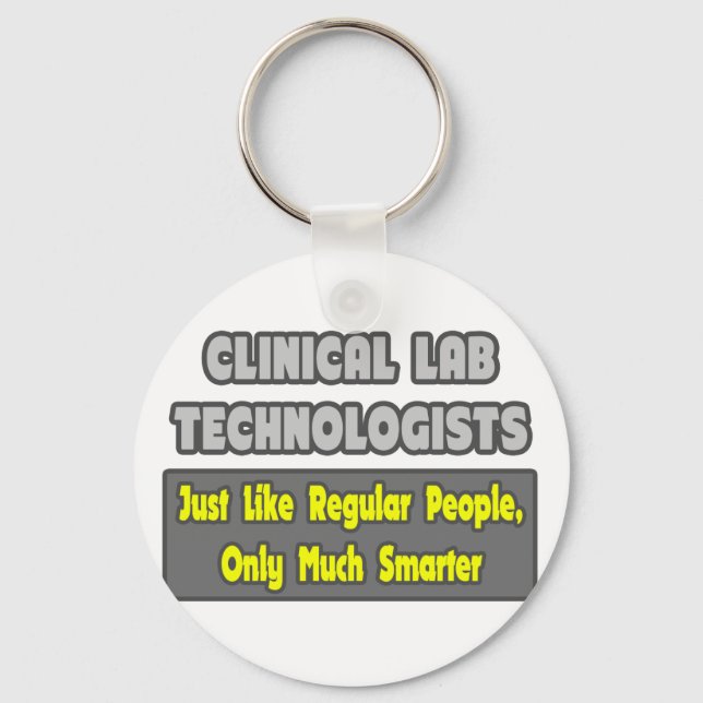 Chaveiro Clinical Lab Technologists .. Smarter (Frente)