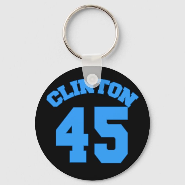Chaveiro CLINTON 45 - Hillary para Presidente (Frente)