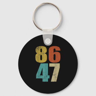 Chaveiro Clique em Estilo retroativo 80s Estilo 86 47 Anti