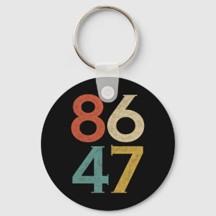 Chaveiro Clique em Estilo Vintage 80s Estilo 86 47 Anti Tru