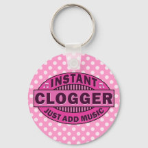 Clogger Instantâneo Apenas Adicione Música Rosa