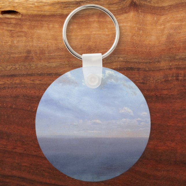 Chaveiro Cloud Study with Sea and Sky - Albert Bierstadt (Frente)