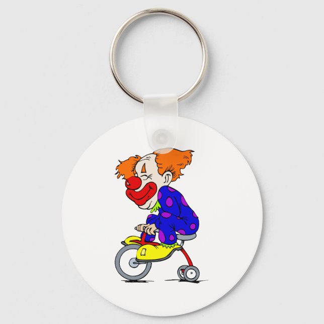 Chaveiro Clown on tricycle (Frente)