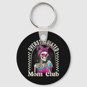 Chaveiro Clube da Mãe Superestimulada Café Gelado Esqueleto