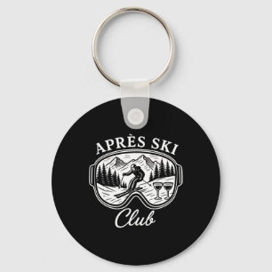 Chaveiro Clube de Après Ski Festa na Montanha Esqui Inverno