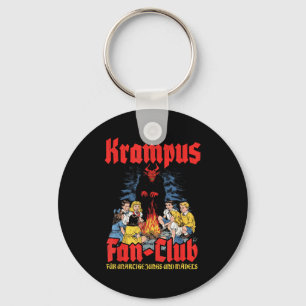 Chaveiro Clube de Fãs do Krampus Natal Feio Demônio de Nata