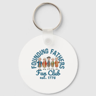 Chaveiro Clube de Fãs dos Pais Fundadores Professor de Hist