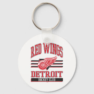 Chaveiro Clube de Hóquei Detroit Red Wings Cinza Oficialmen