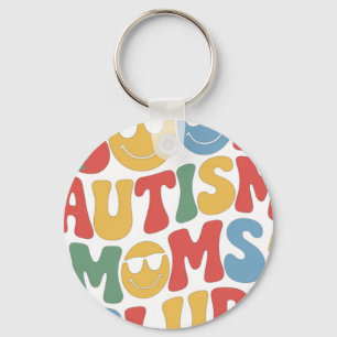 Chaveiro Clube de Mães de Autismo Conscientização do Autism