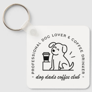 Chaveiro Clube de pais amantes de cães e café