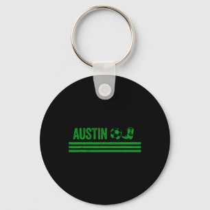 Chaveiro Clube de Pé de Bota de Cowboy de Austin